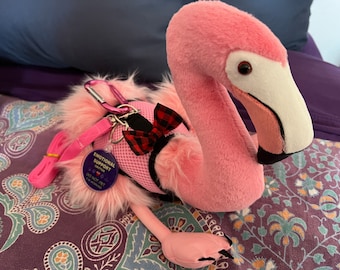 Emotional Support Flamingo Water Bird Plush Stuffed Animal Personalized Gift Toy