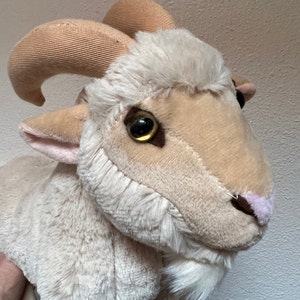 Emotional Support Goat Plush Stuffed Animal Personalized Gift Toy