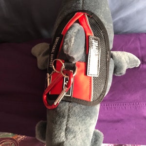 Emotional Support Great White Shark Plush Stuffed Animal Personalized Gift Toy image 4