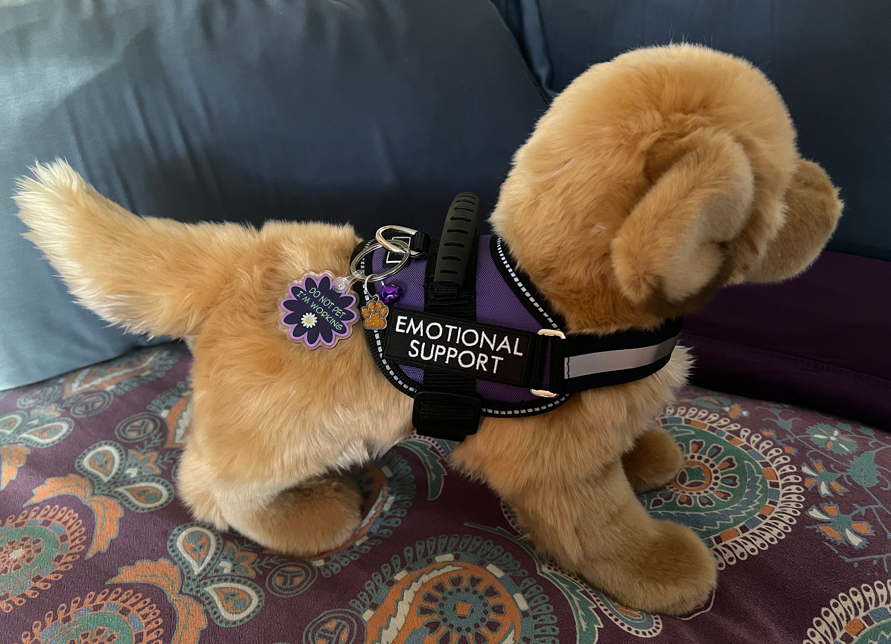 Cane Di Peluche Golden Retriever Sdraiato 32 Cm ECO Friendly P440541