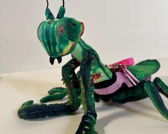 ESSA Prayer Mantis Emotional Support Plush Stuffed Animal Personalized Gift Toy