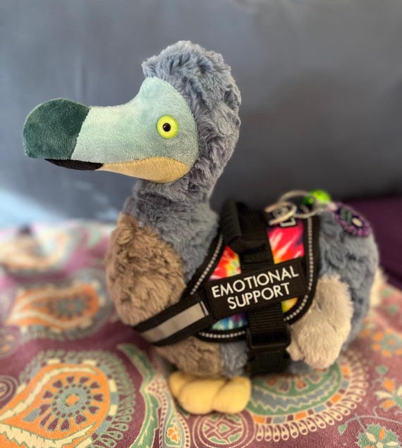 ESSA ドードー鳥 感情サポート ぬいぐるみ パーソナライズギフト ESSA ドードー鳥 感情サポート ぬいぐるみ パーソナライズギフト