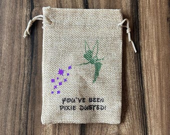 Pixie Dust gift bag perfect for Disney DCL cruise fish extender gifts Tinkerbell
