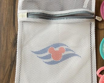 Lingerie laundry bag for DCL logo, perfect for Disney cruise fish extender gift Eco-friendly reusable
