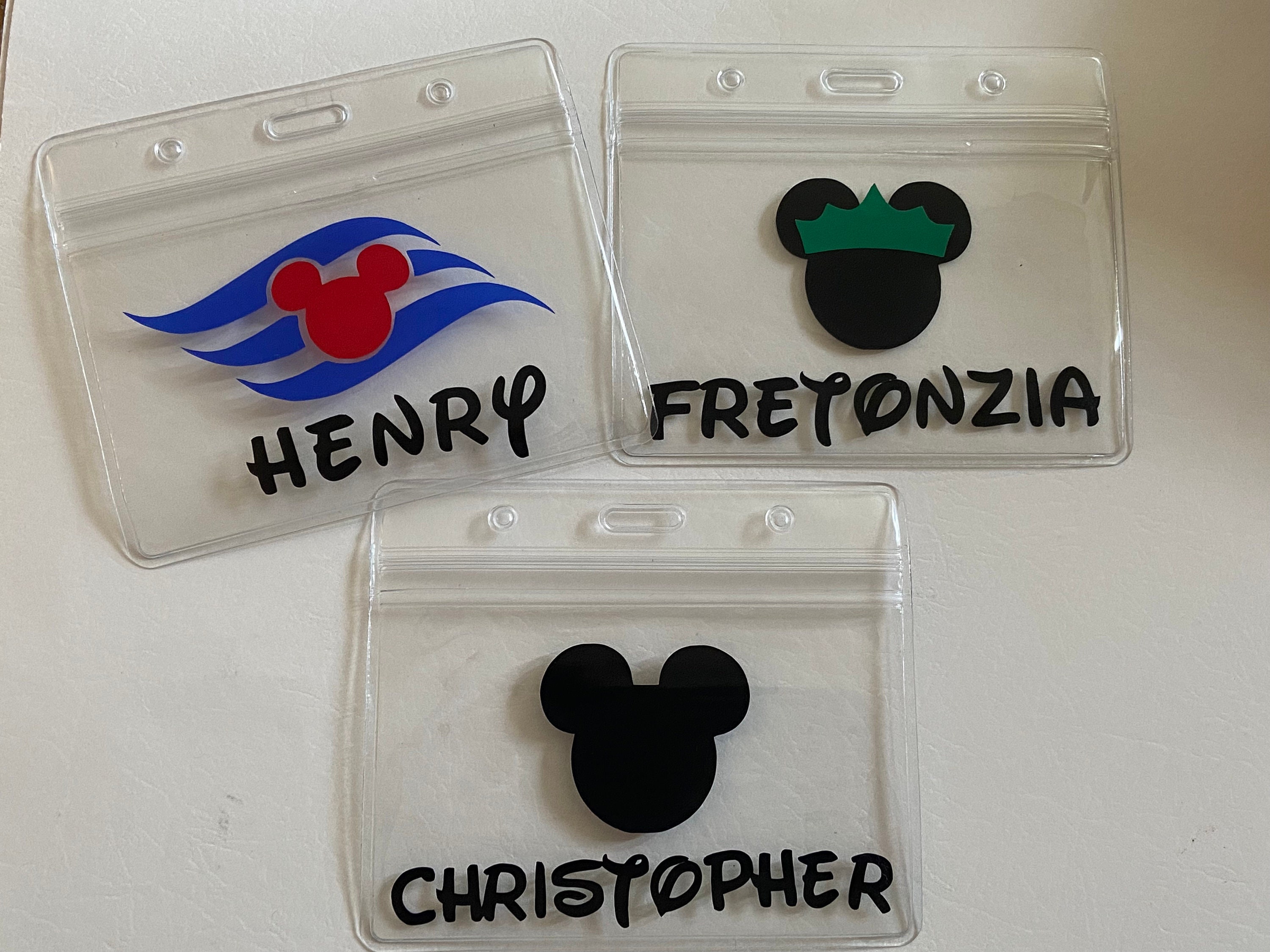 Lanyard & Badge Set DCL Disney Cruise PIXAR Day at Sea; Key to the