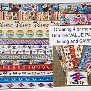 Value Pack Disney Cruise Lanyard & badge set DCL includes free trading pin; Personalized; key to the world, Free Shipping over 60