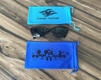 Sunglass bag, Custom design DCL Disney cruise vacation