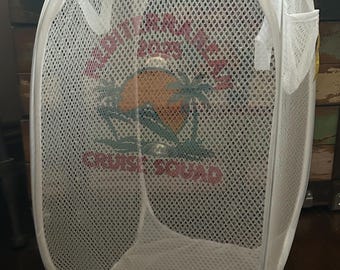 Travel laundry hamper - Custom design, Cruise Vacation Gift