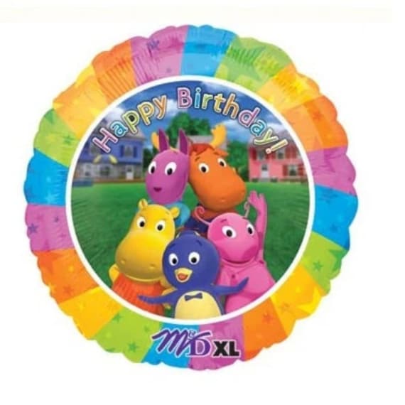 18 Backyardigans Happy Birthday Foil Balloon Etsy