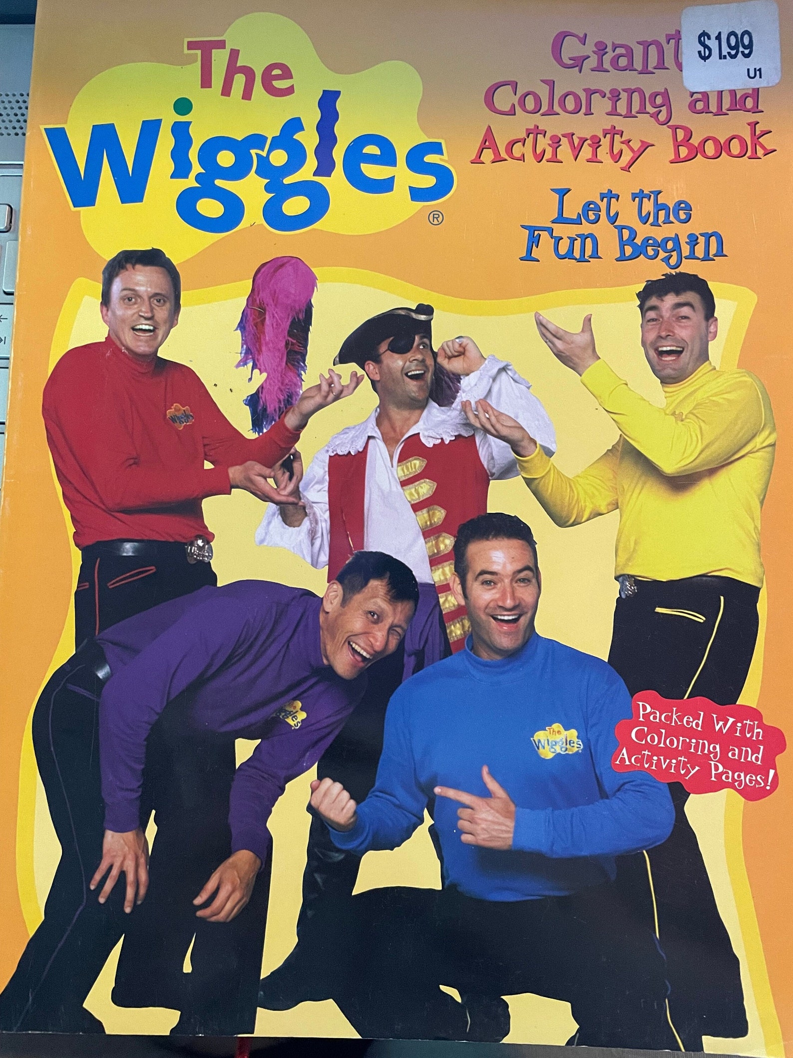 Wiggles Giant Coloring and Activity Book - Etsy