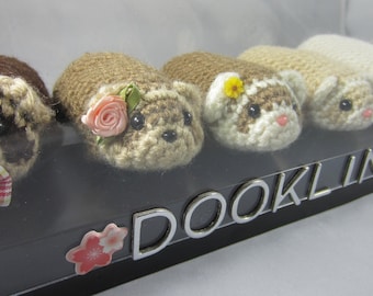 Baby Ferret Dookling Amigurumi Plush