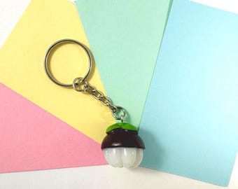 Mangosteen Keychain