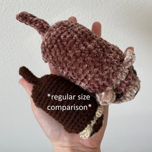 Großes Samt Baby Frettchen Dooling Amigurumi Plüsch