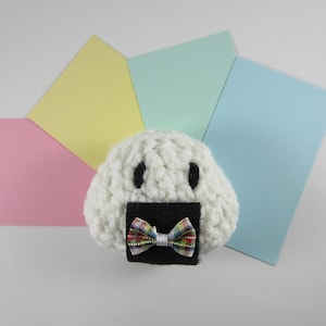 Decorated Onigiri Riceball Amigurumi Plush