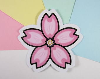 Sakura Cherry Blossom Vinyl Sticker Decal