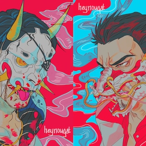 Hannya Man and Dragon of Dojima