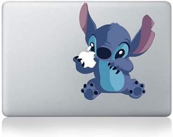 K&Y (2Pack) Stitch Apple MacBook Air/Pro/Retina 13/15/17 Vinyl Sticker Skin Decal Cover