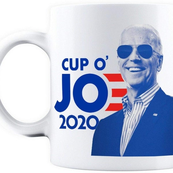 K&Y Joe Biden For President 2020 Cup O' JO Democrat Coffee Ceramic Mug 11oz