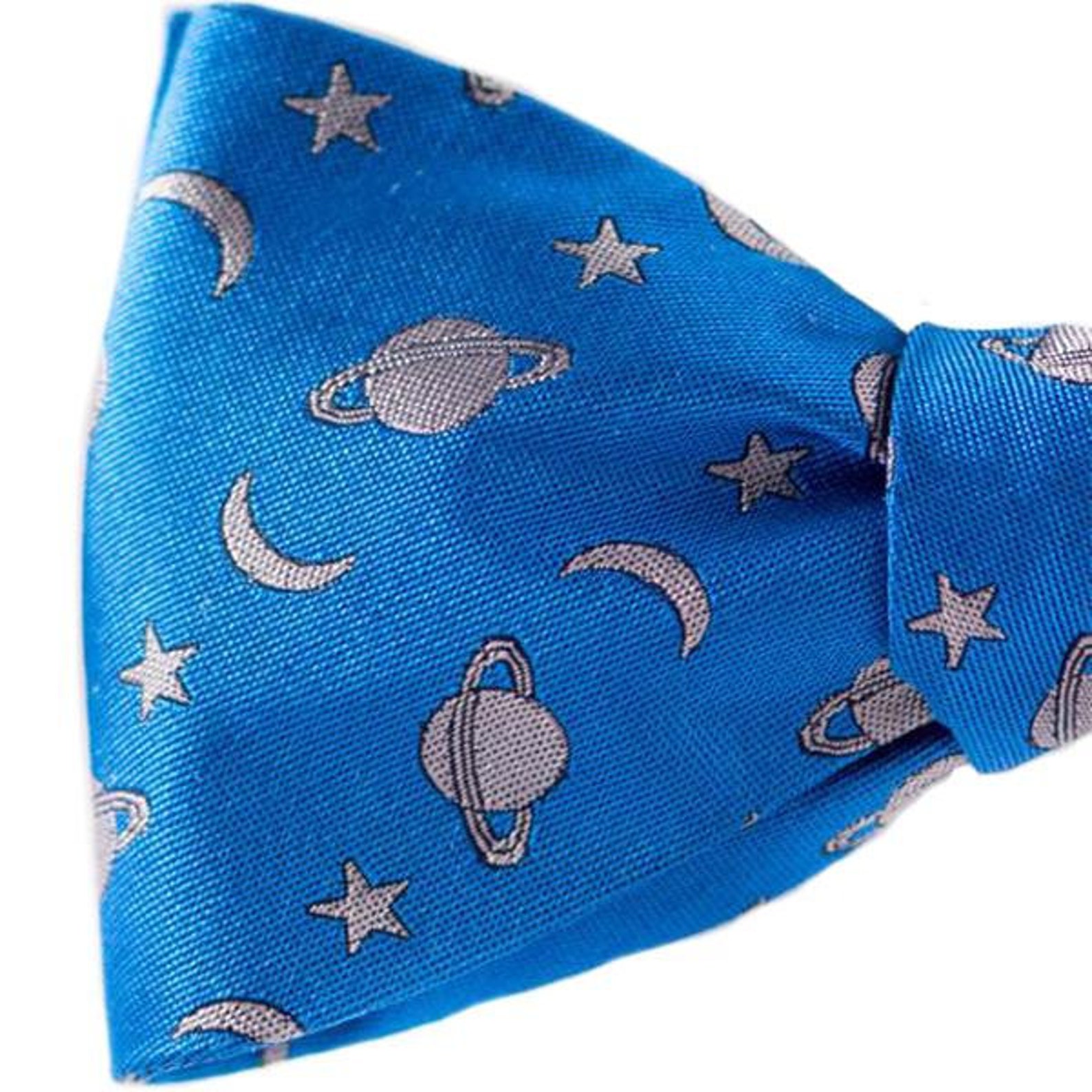 Space Theme Tie, Celestial Bowtie, Ties for Space Enthusiasts, Moon and
