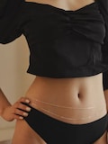 Dainty Double Belly Waist Chain | Simple Layered Bikini Body Jewelry | 925 Sterling Silver and Rose Gold | Waterproof Chain | Gift for Her