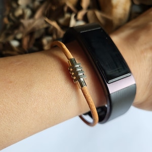 Braided Leather Bracelet | 3mm Magnetic Bracelet for Couple | Stainless Steel Men Leather Bracelet | Anniversary Gift for Him Her