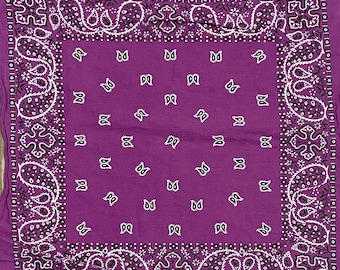 BANDANA VINTAGE DU sud-ouest fabriqué aux États-Unis BANDANA VINTAGE DU sud-ouest fabriqué aux États-Unis