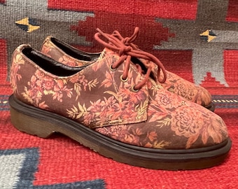 Bottes Dr. Martens Vintage Années 90 Fabriquées En Angleterre - Taille UK 7 (US 8), 20 œillets, Très Bon état