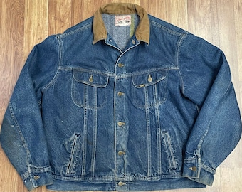 Vintage 80s Era Lee Storm Rider SZ L | Vintage Denim