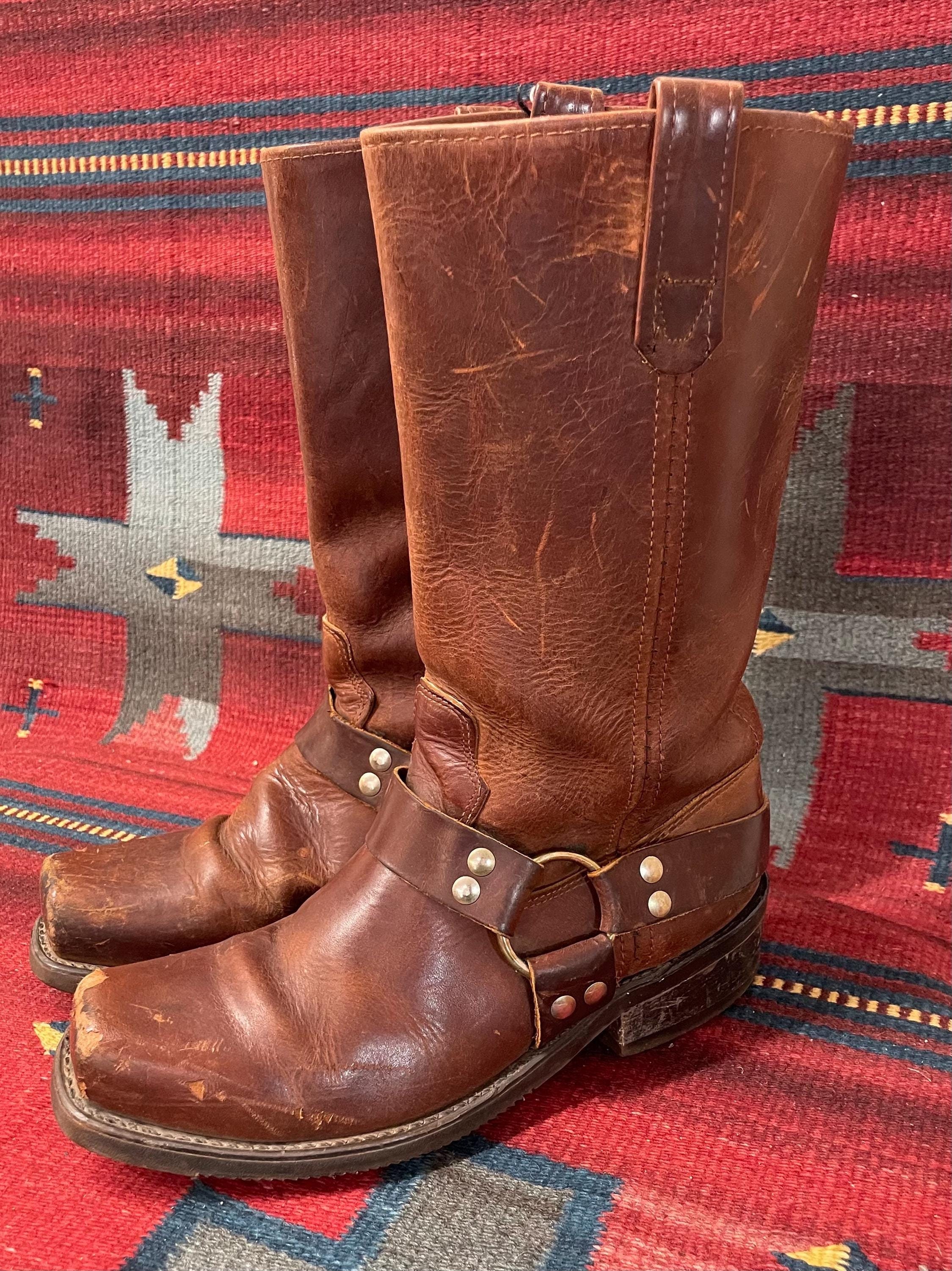 Engineer Boot Harley Davidson Ranger Boots Brown Buy Vintage Biker