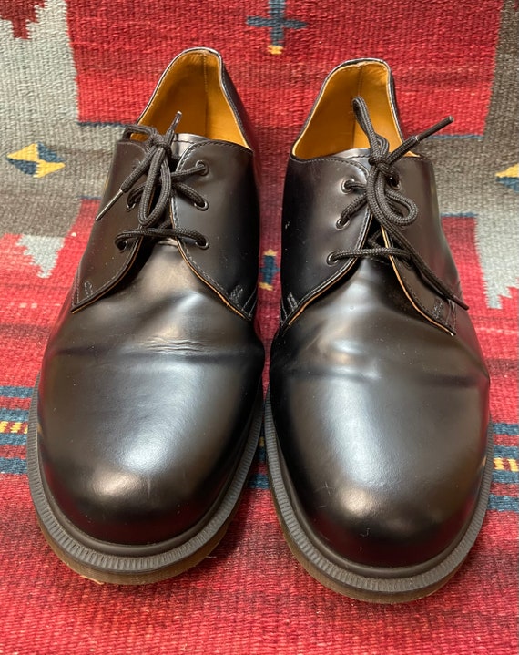 Dr. Martens Classic Smooth Black Leather Oxfords … - image 3