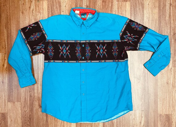 Vintage Roper Turquoise Blue Southwest Western Ge… - image 1