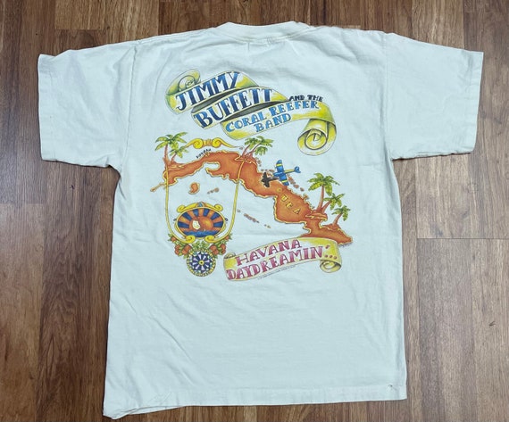 1997-1998 Havana Daydreamin' Tour Jimmy Buffett Vintage T
