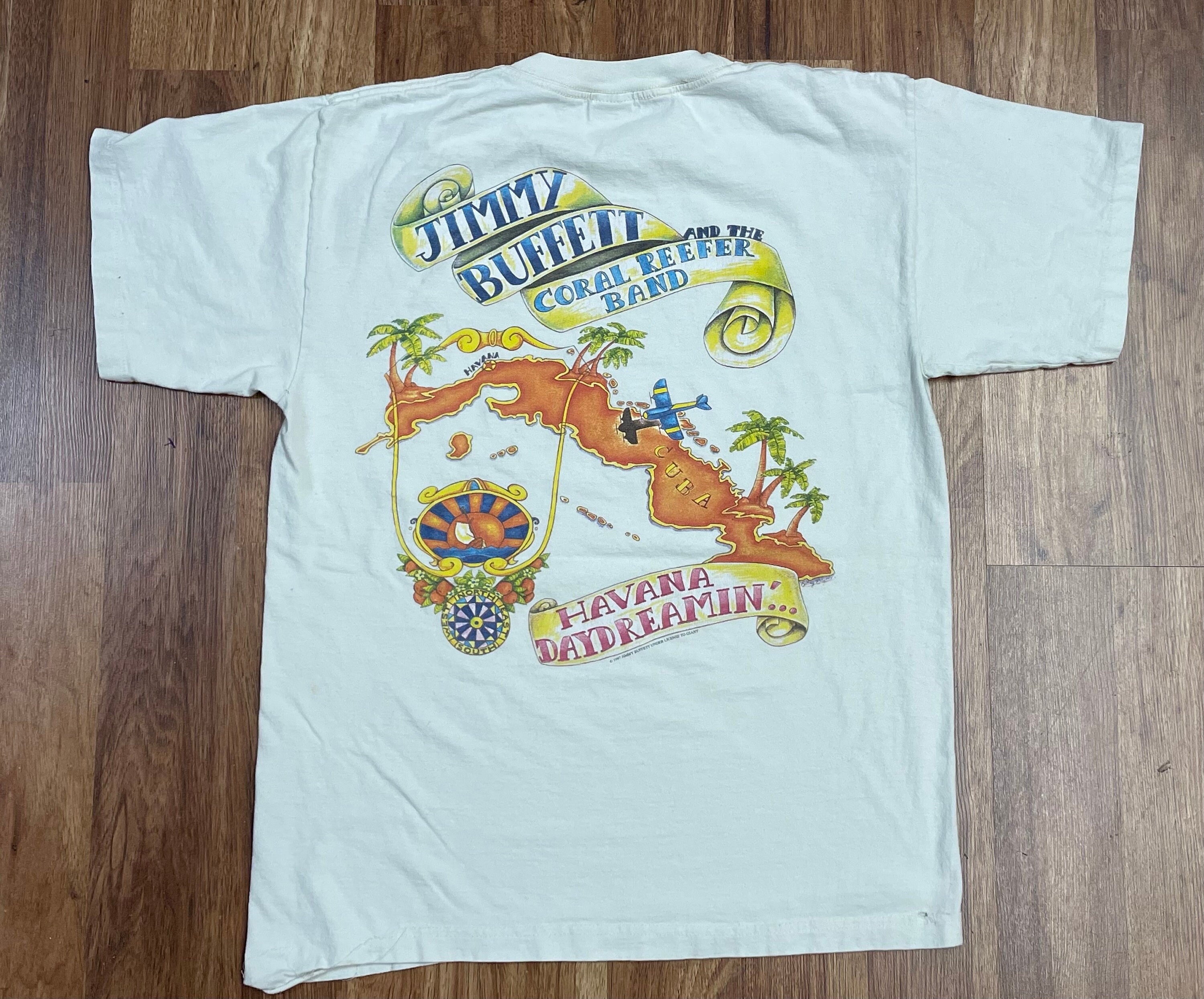 90s 00s XL Jimmy Buffett バンド Tシャツ ビンテージ Jimmy Buffett 
