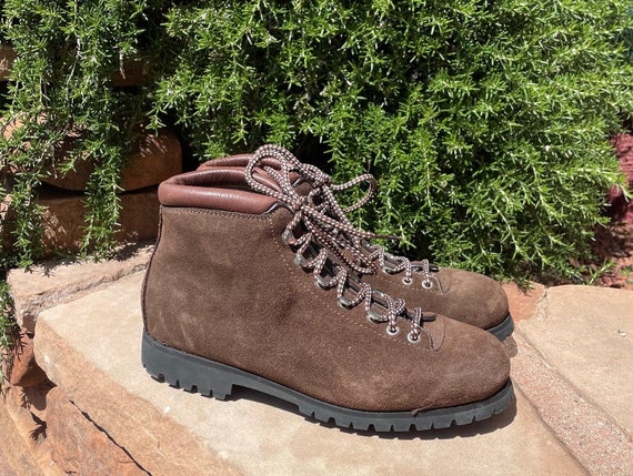 By Fabiano Suede Vintage Hiking Boots 