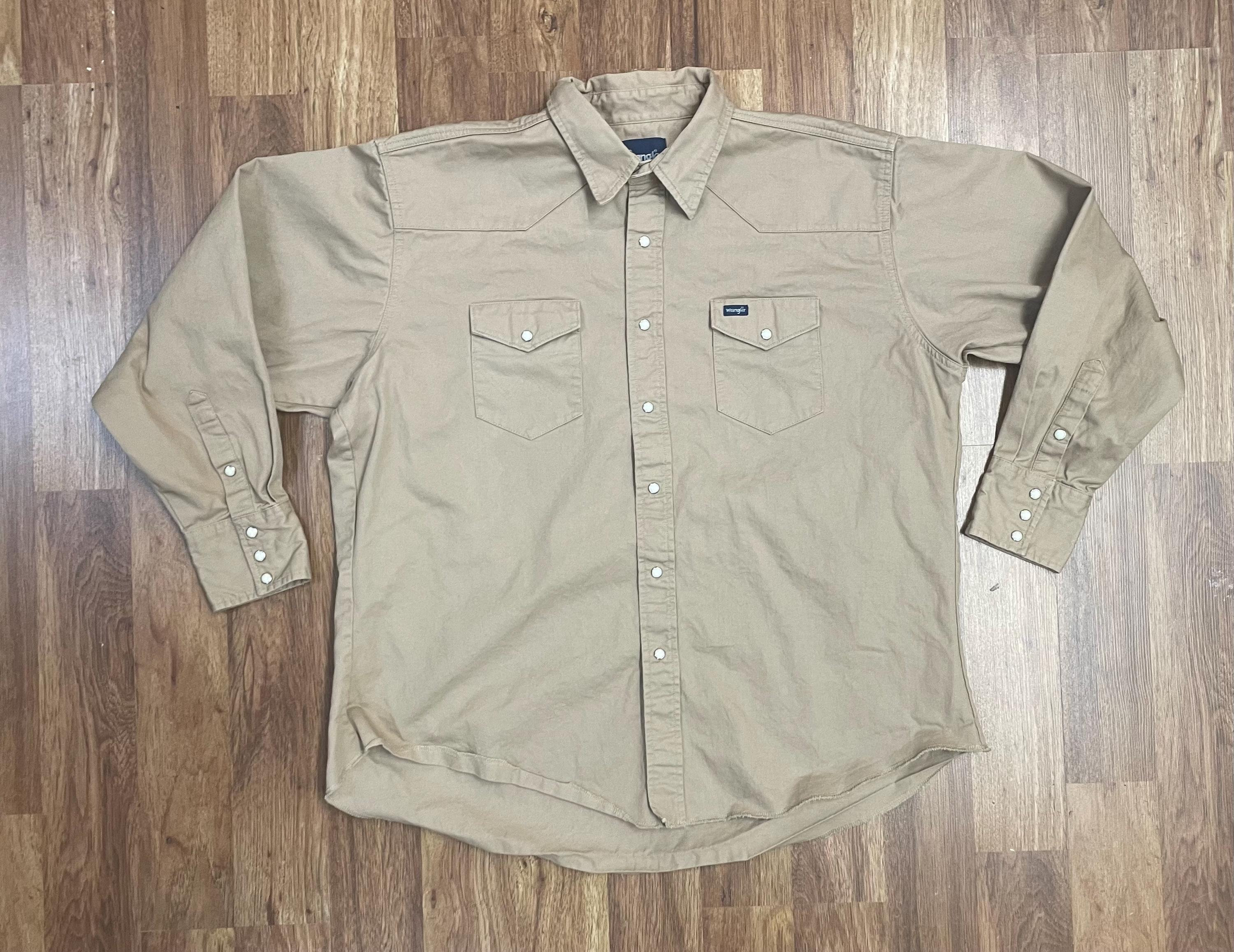Vintage Wrangler XL chemise western jaune bleu bloc de couleur boutonnée perle pression homme rodéo - Canada