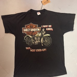 1987 New York City Harley Davidson Vintage T-shirt  L/XL