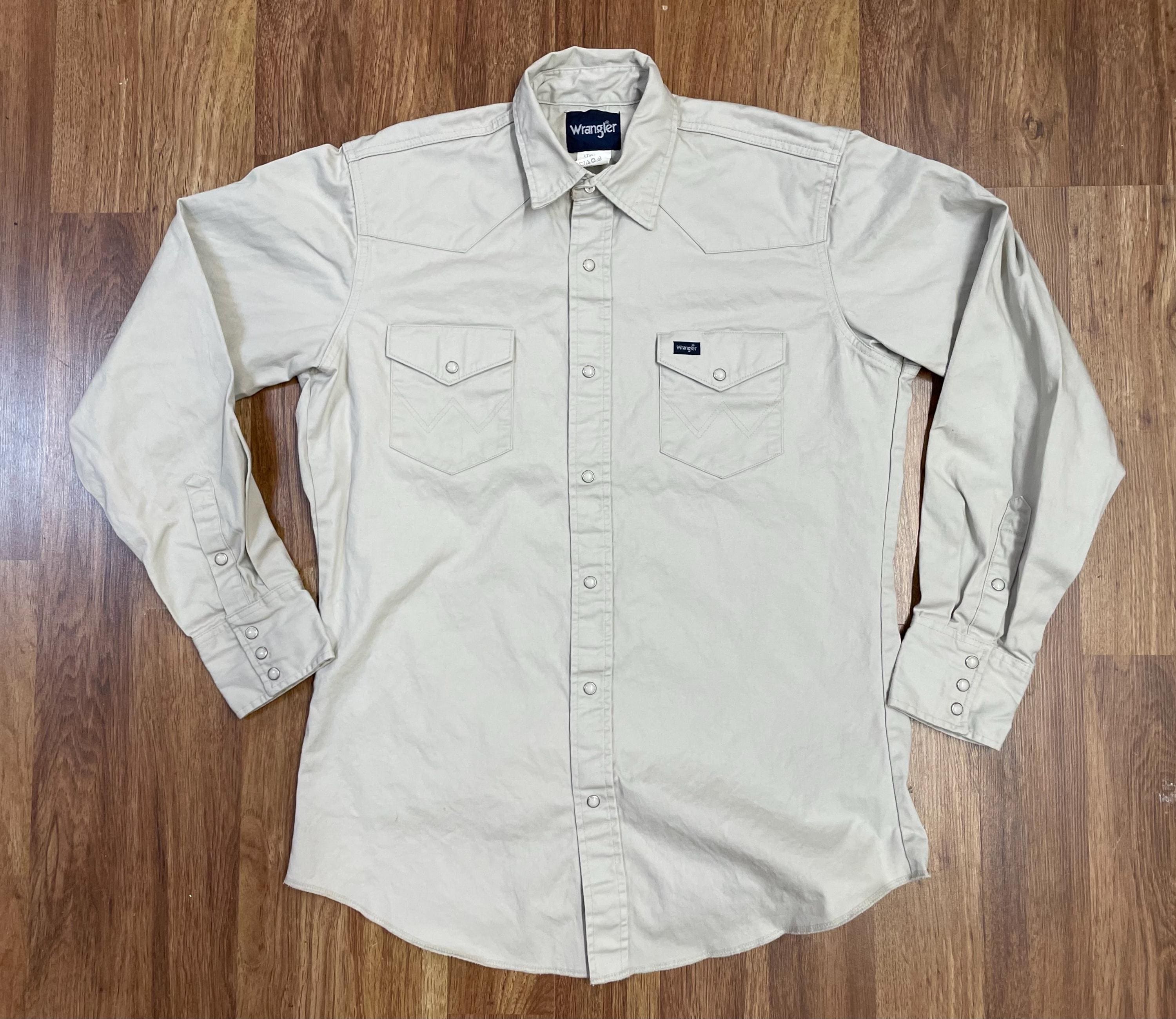Sur chemise manches longues en coton - Kaki - Homme - 18.75