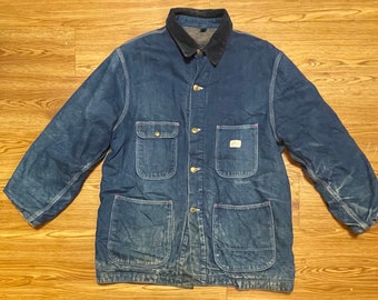 1950s Hercules Blanket Lined Denim Work Jacket (small) - Etsy