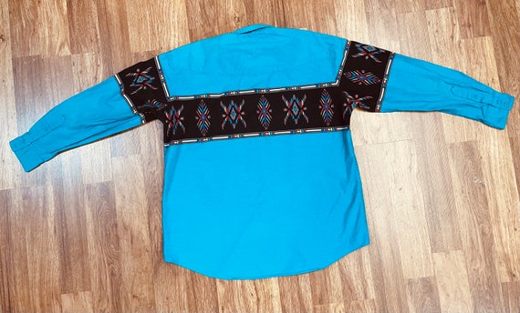 Vintage Roper Turquoise Blue Southwest Western Ge… - image 4