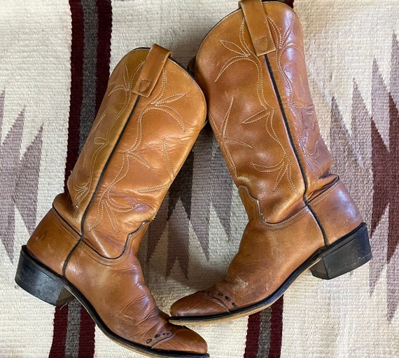 1970s Ladies Vintage Acme Cowboy Western Boots si… - image 2