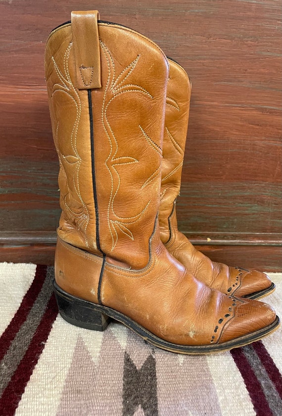1970s Ladies Vintage Acme Cowboy Western Boots si… - image 1