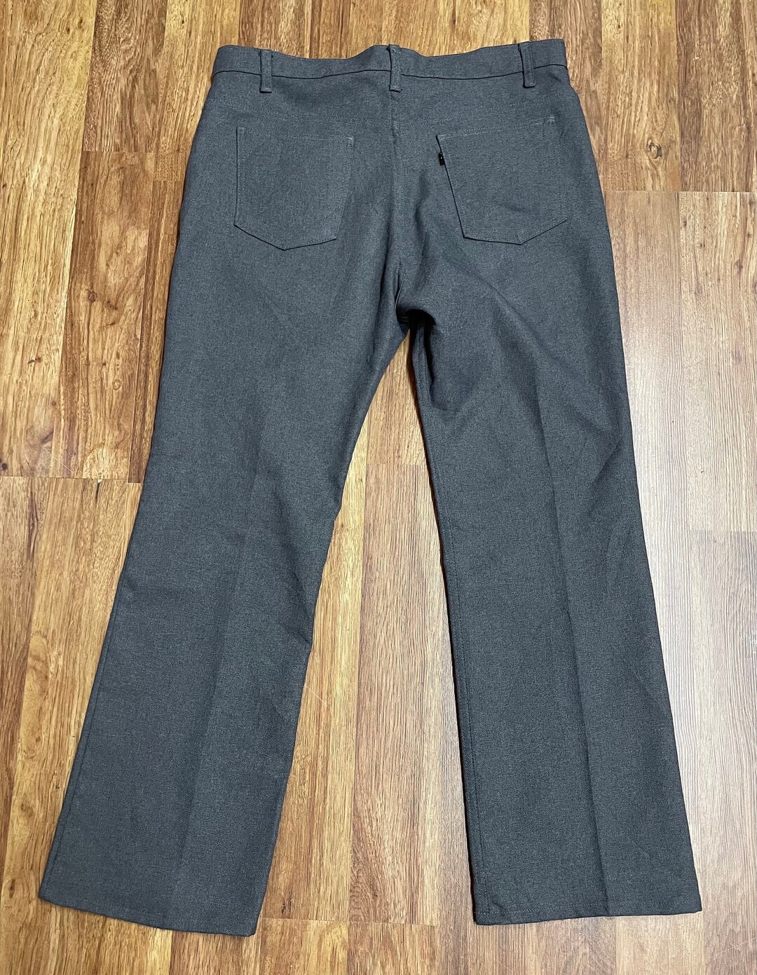 【W36相当】70s LEVI'S 517 STA PREST DM791 Vintage Polyester Levi 517's Sta-prest Bootcut Pants Size 36