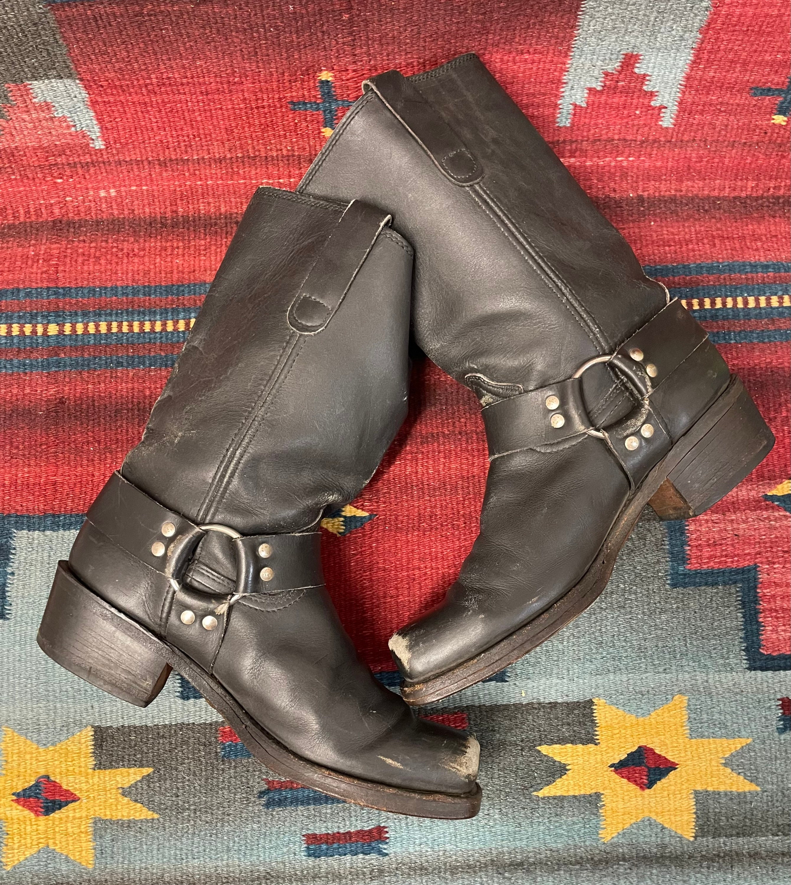 Thunder black jj biker boot cheap