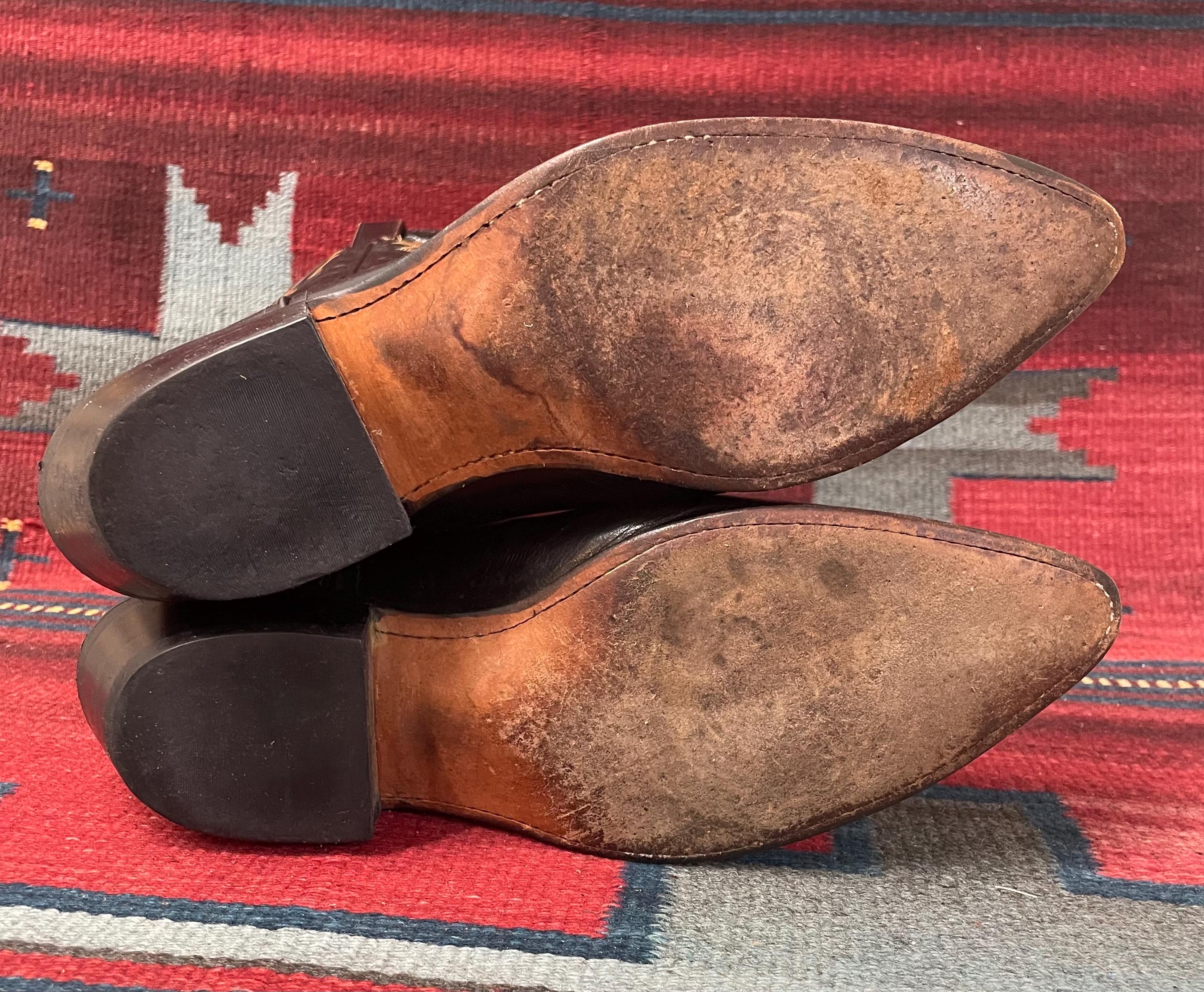 BED|STU Distressed Tan Leather Slip-Ons Mens size 13.5 -14 NWOB Bed Stu Duke II F437514 Mens Brown | Mercari main image 2