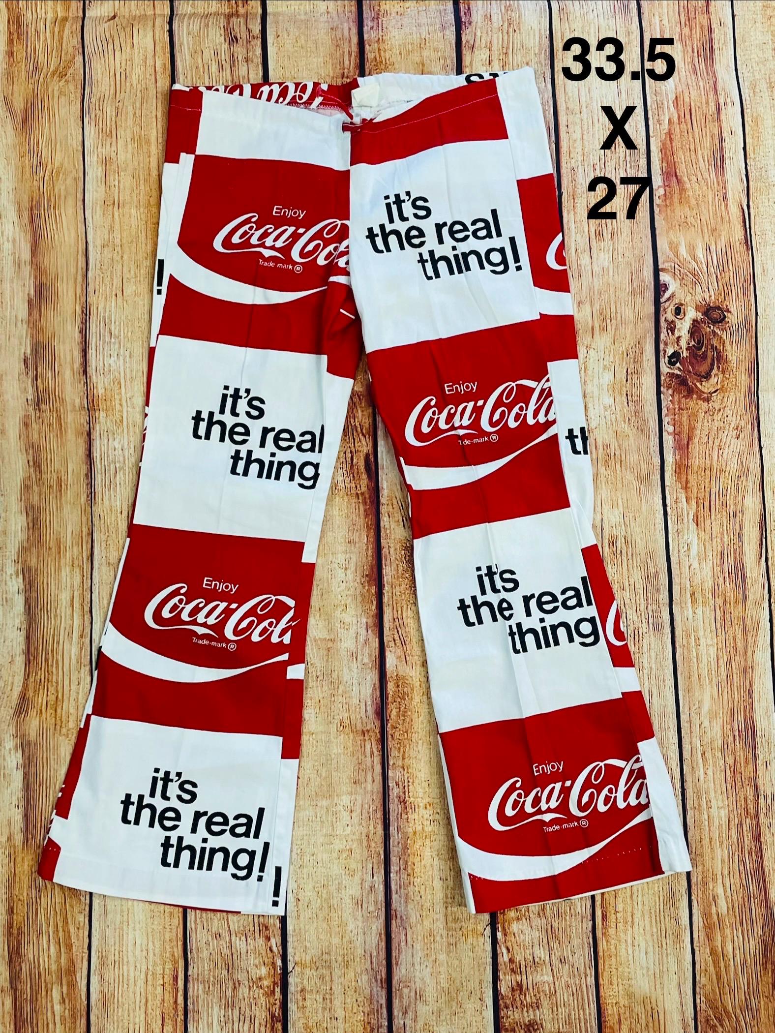 70s coca cola pants - Etsy 日本