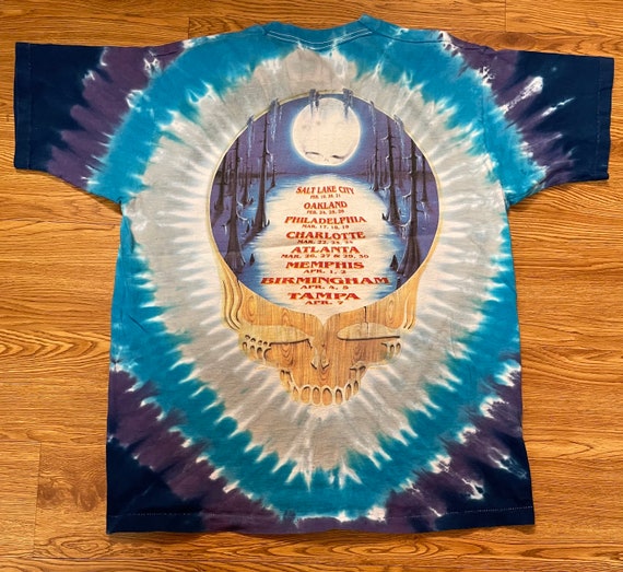 Original Liquid Blue Grateful Dead Tie Dye 1995 ZYDEADCO