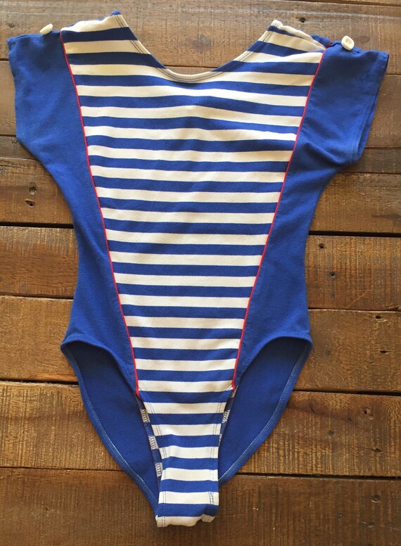 The quintessential Vintage 1980's Aerobics Leotard
