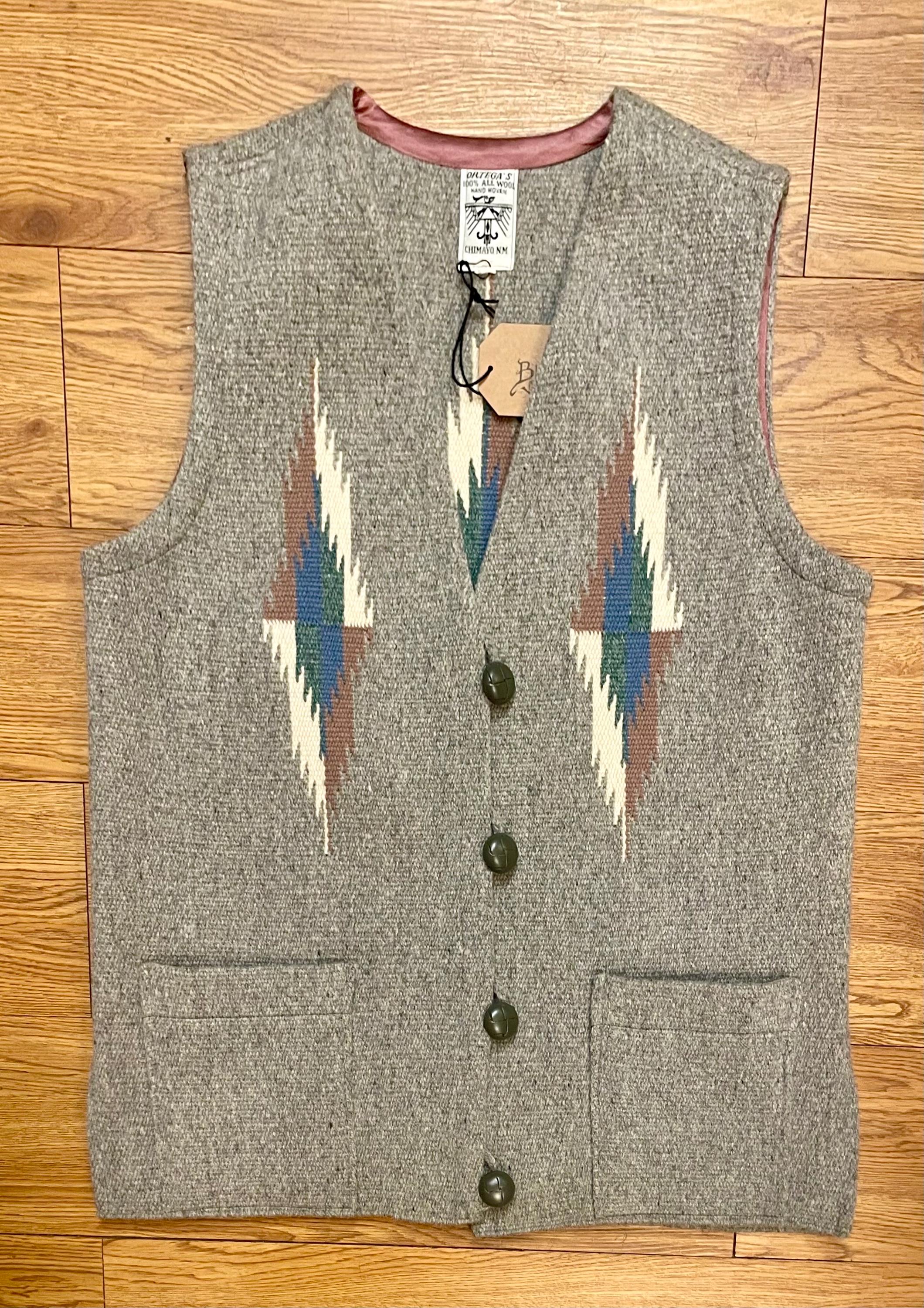 Vintage Chimayo Ortega Vest - Etsy