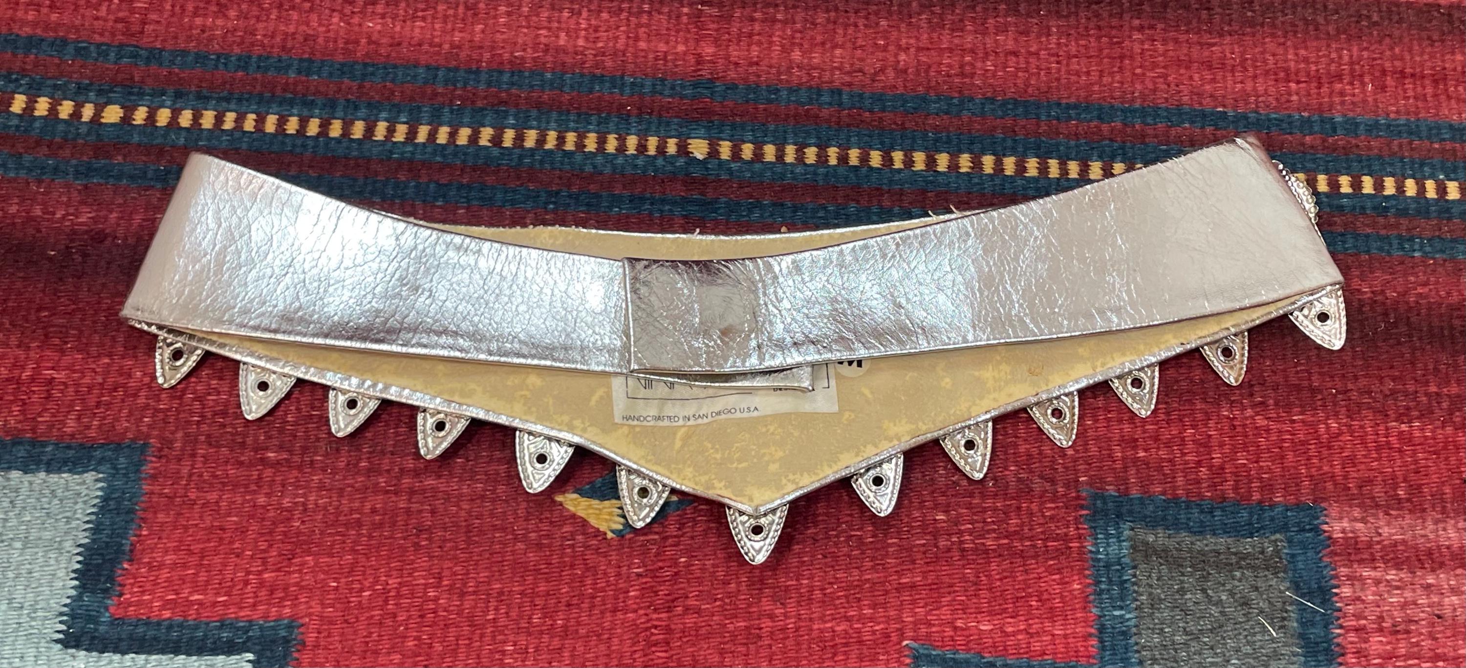 Nina Arjani silver bling belt one size 1970 main image 4