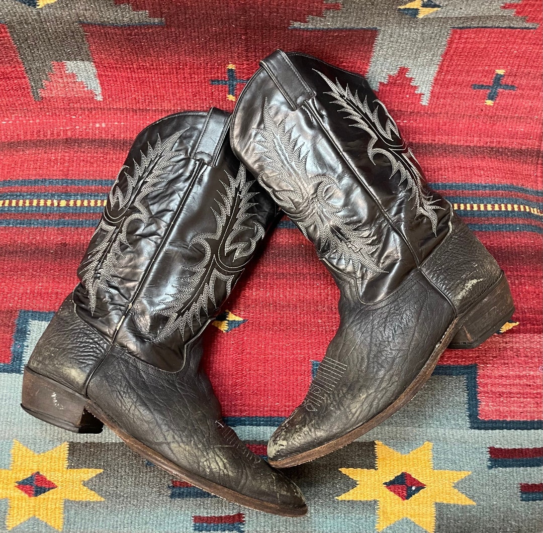 靴 1970s Tony Lama Western Boot Size 11 il_1080xN.6052886905_77az.jpg